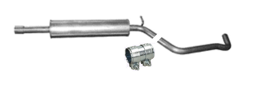 Mittelschalldämpfer Mitteltopf Auspuff für VW Golf VII 1.4 TSI Motion 2012-2021