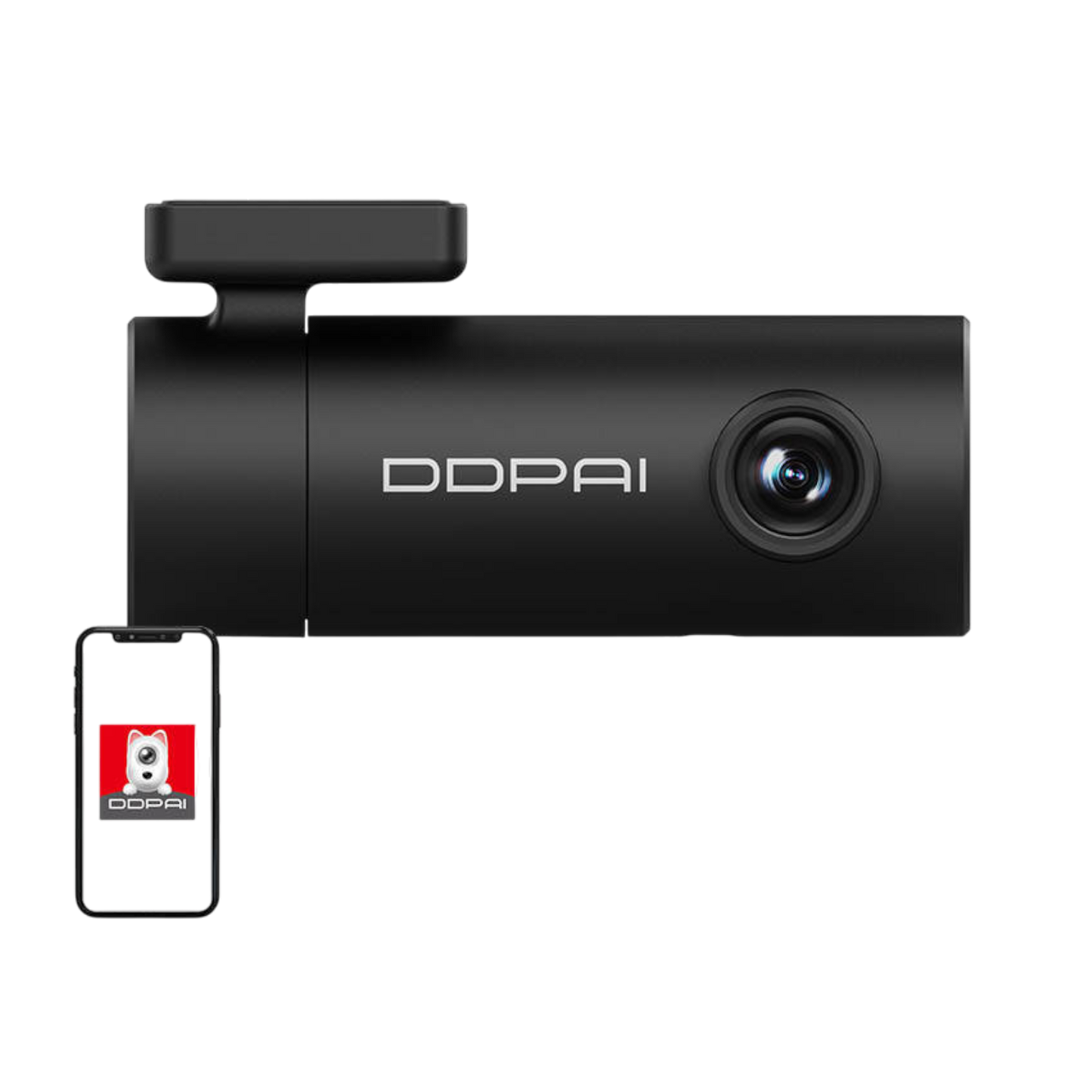 Autokamera Dashcam Videorecorder  1.5K 1296P mini Kamera WiFi DDPAI 140° Winkel