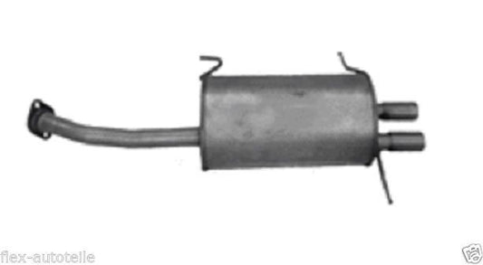 Auspuff hinten Endtopf Endschalldämpfer Mazda (EC) MX 3 MX3 1,8 V6 323 C/F IV BG