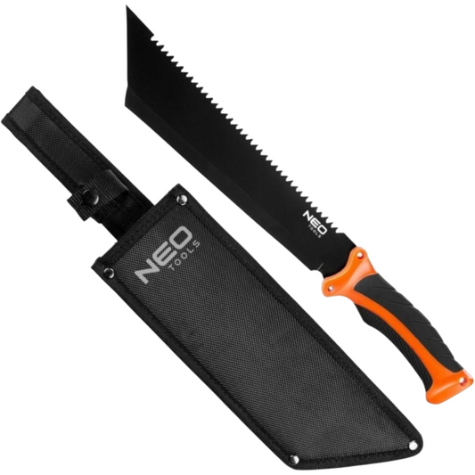 Machete Buschmesser Säge 25/40 cm Sägezahnung Camping Jagd Outdoor Garten klein