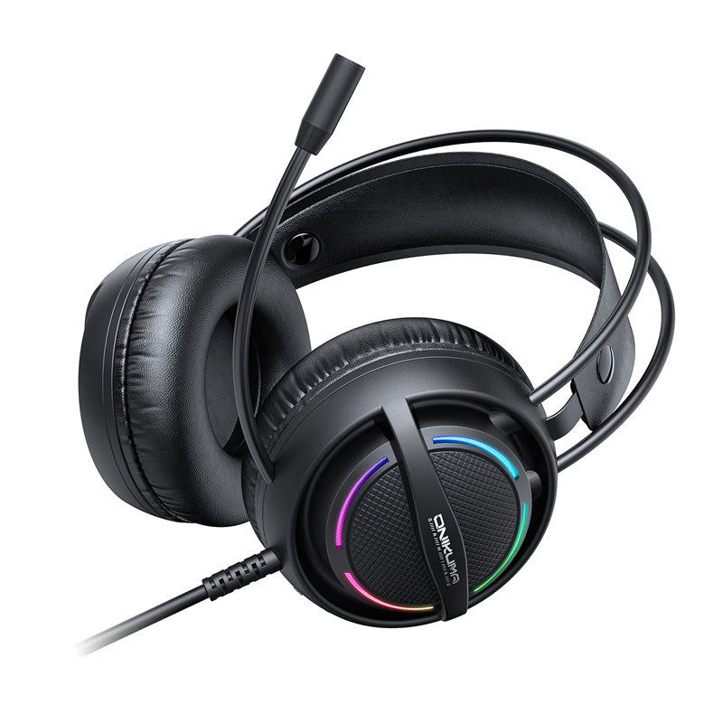 Gaming Headset Geräuschunterdrückung RGB Kopfbügel flexibel ONIKUMA 3,5mm