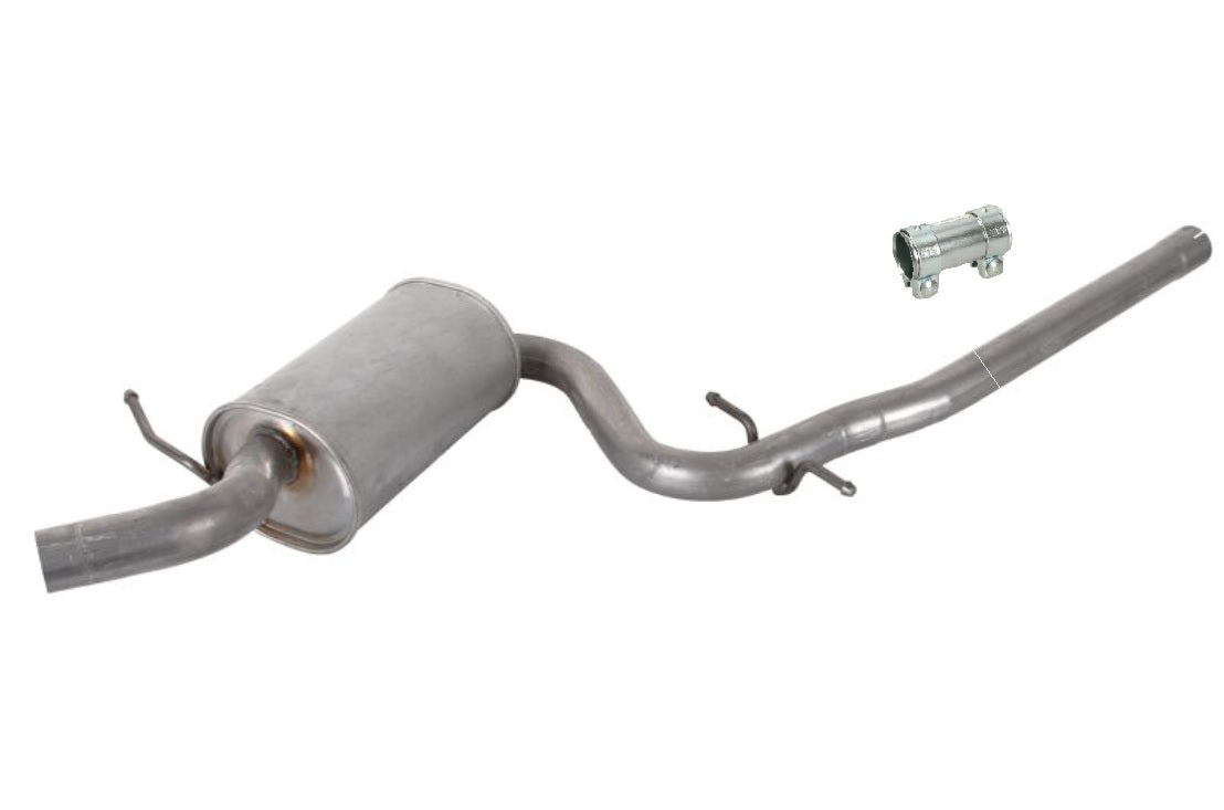 Exhaust medium silencer mid -powder Skoda Octavia II VW Golf V Variant Jetta