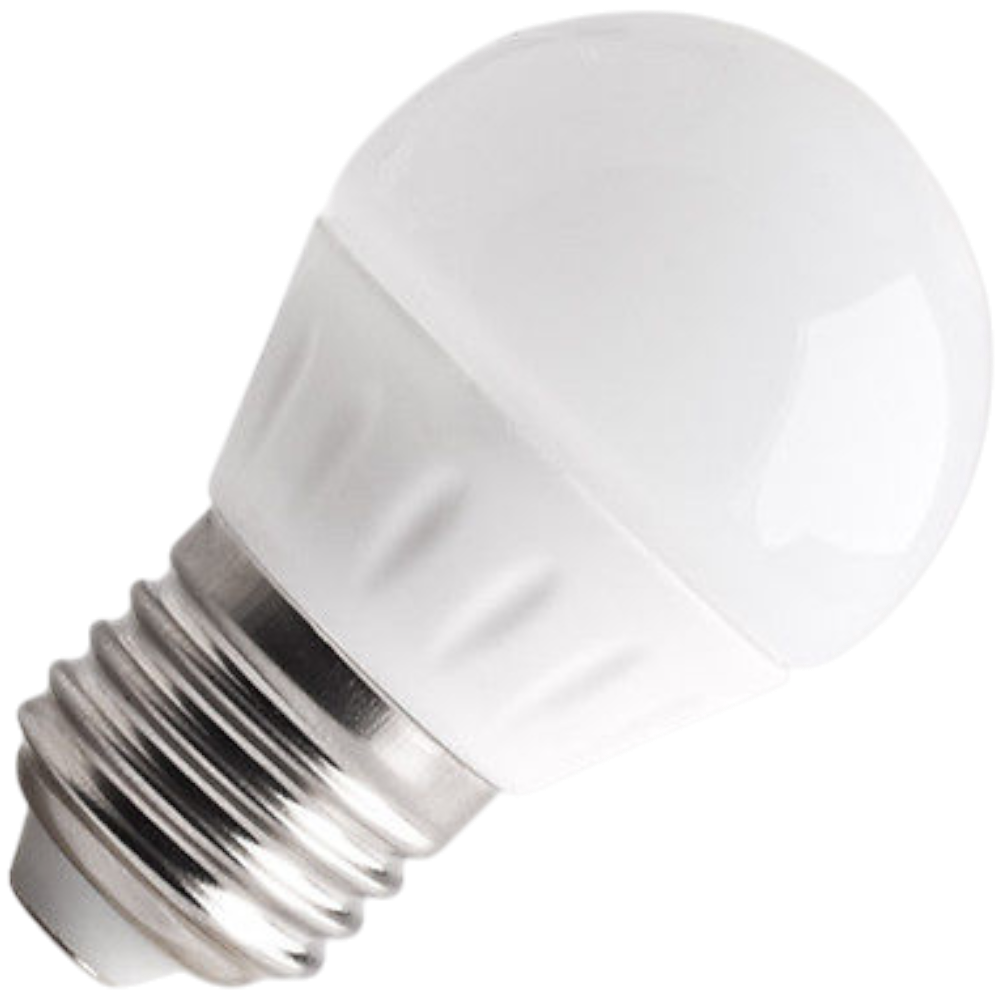 LED 3014 LEDBirne Glühbirne Glühlampe  Energiesparlampe E27 P45 7LED warmweiß 3W