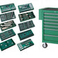 SATA workshop trolley 299Tlg tool trolley equipped with toolbox 7 drawers