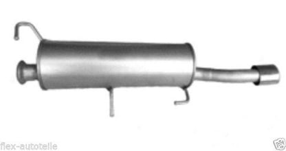 Endschalldämpfer Endtopf Auspuff hinten Peugeot 307 CC 2,0 16V