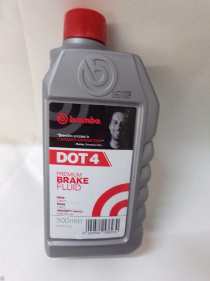 Brembo Bremsflüssigkeit 500ml  DOT4 Ford Fiat Renault Opel BMW Audi VW Mercedes