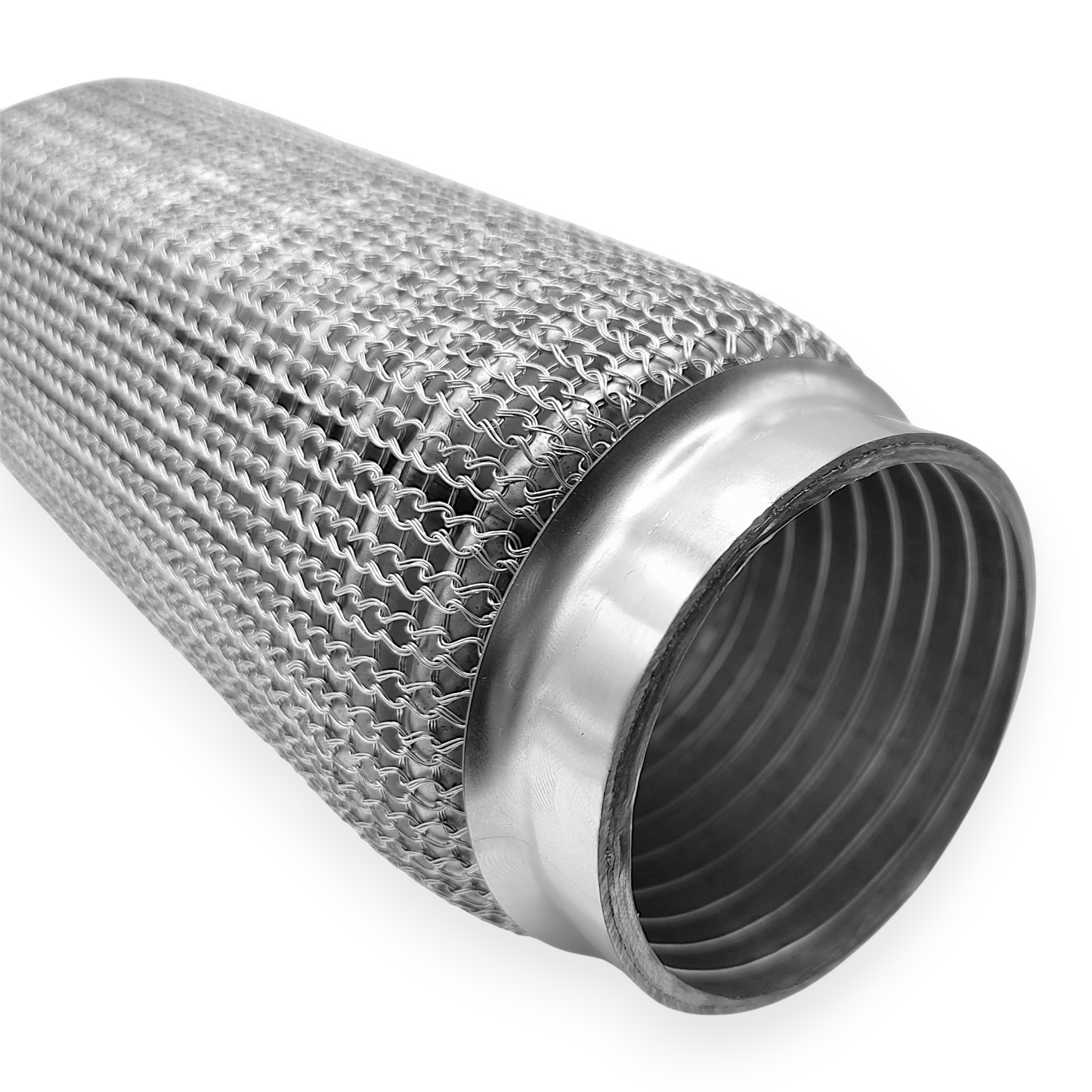 60x250 Flexrohr Flexstück Auspuff Katalysator Softflex Edelstahl mit Interlock