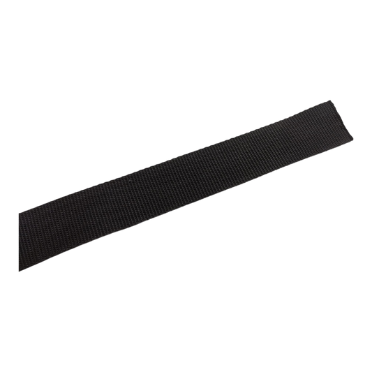 Flachband Schwarz 40 mm Kantenband Band