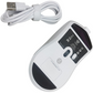 Onikuma Gaming Mouse Ergonomisch Spieler Maus LED Weiß 800-4800 dpi Funk Kabel