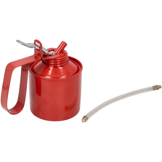 Sealey Ölkanne Ölkännchen Metall Öl-Kanne 500 ml Ölspritze mit Metallpumpe Pumpe