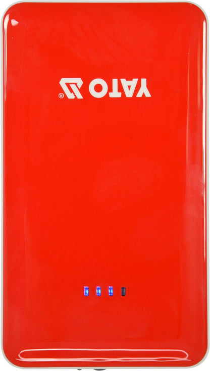 YATO YT-83080 Akku Ladegerät Starthilfe PowerBank JumpStart Funktion 7500mAh