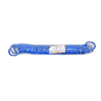 Spiralschlauch Schnellanschluss 8mmx12mmx10m Druckluftschlauch Pressluftschlauch