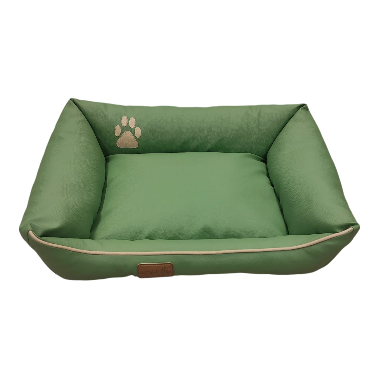 Hundebett Hundekorb Hundekissen Hundesofa Liegeplatz Kunstleder S Grün klein