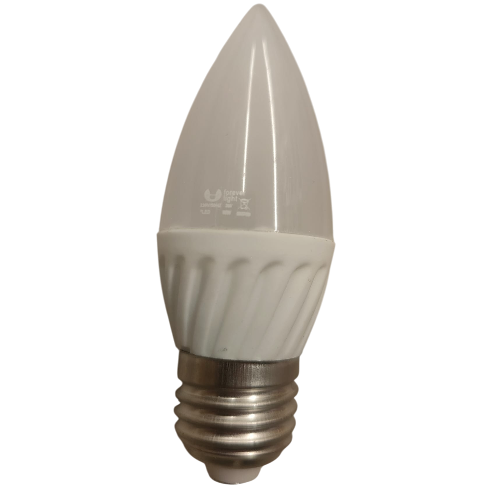 LED Kerze Birne Glühlampe Lampe Energiesparlampe E27 3W Warmweiß 230 V SMD 3014