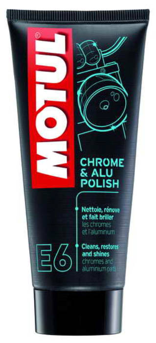 MOTUL E6 Chrome & Alu Polish 100ml Politur Chrom Polierpaste Elsterglanz Chrom