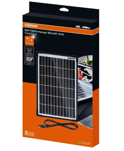 Osram Batterieladegerät Erhaltungsgerät Auto Solar Batteriecharger Strom 12V