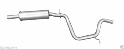 Bosal Auspuff mitte Mittelschalldämpfer Mitteltopf Octavia VW Golf Jetta 1,9 TDI