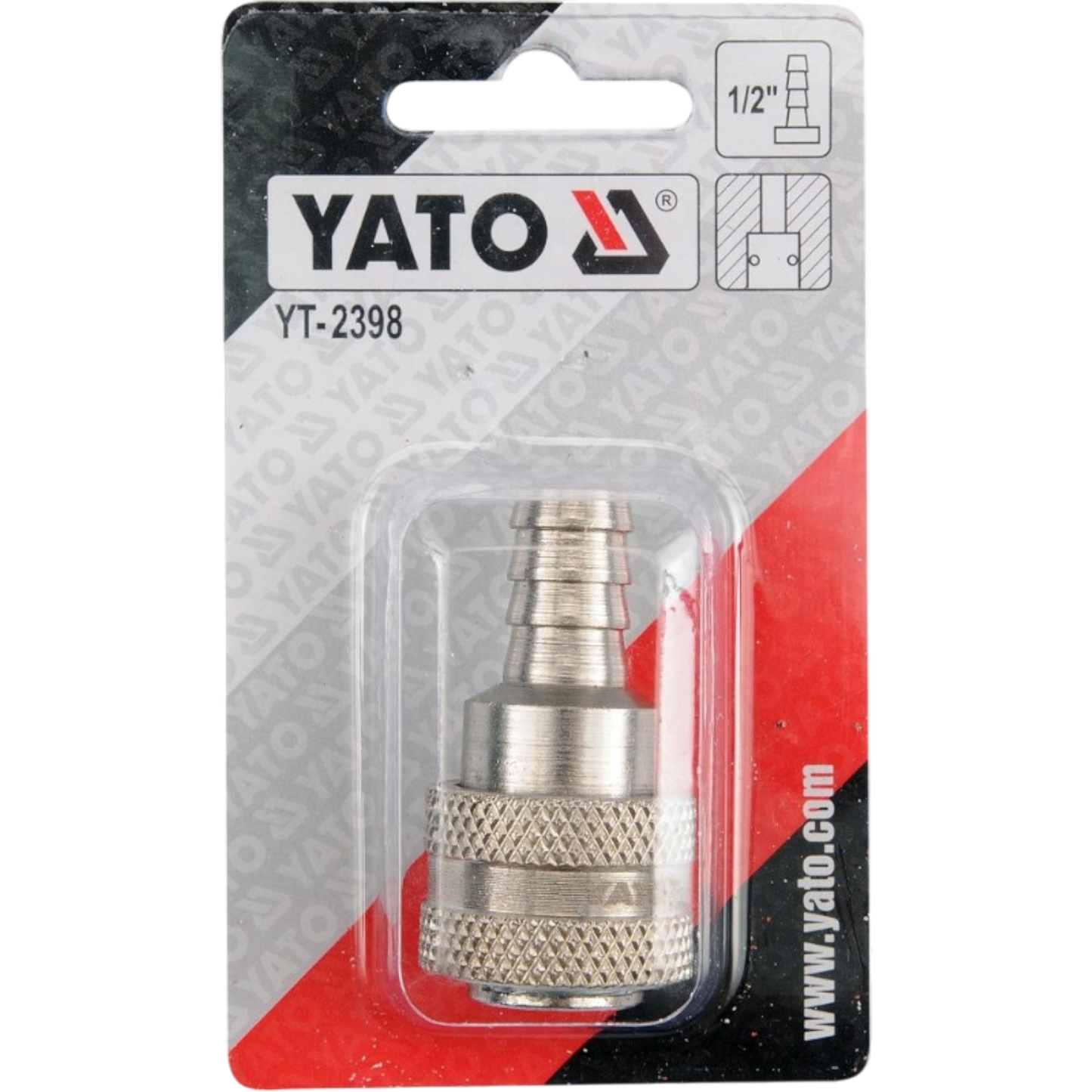 Schnellkuppung D Muffe für 1/2" 12mm Luftschlauch Druckluftkupplung weiblich