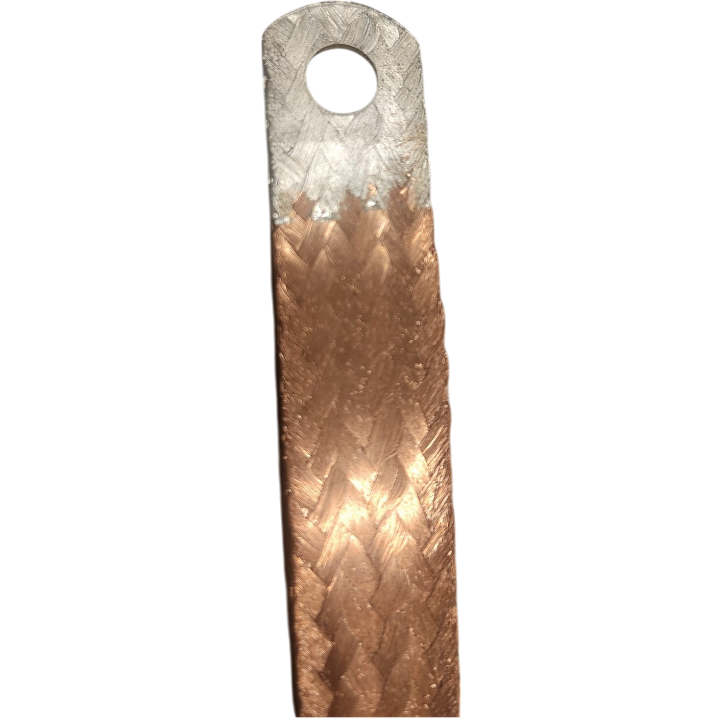 Masseband Massekabel 50cm Flach Zopfband 21mm² Kupfer geflochten Kfz