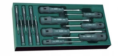 SATA workshop trolley 299Tlg tool trolley equipped with toolbox 7 drawers