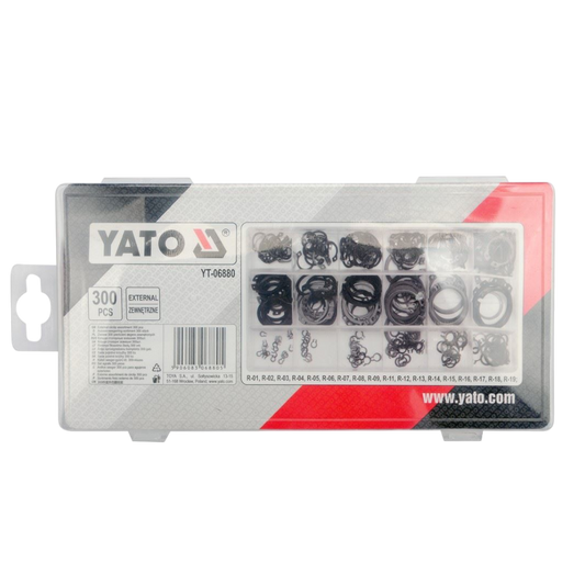 Seegerring Außen Sortiment 300 tlg. Sicherungsring Sprengring 3-32mm Seegeringe