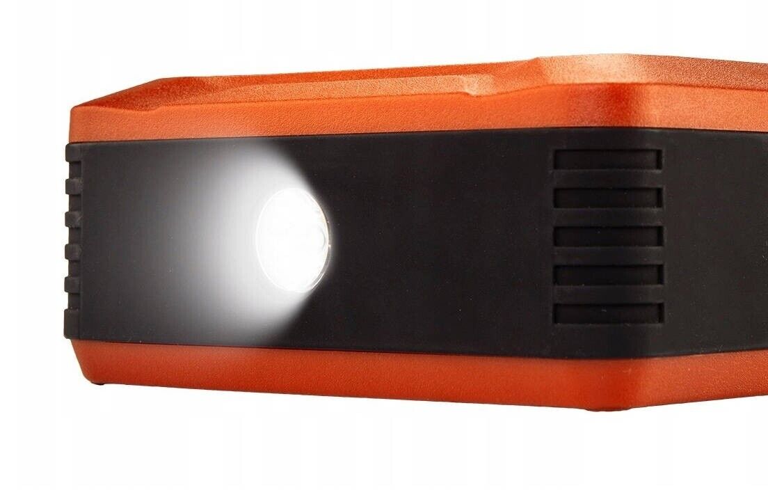 NEO KFZ Auto Batterie Starter PowerBank USB Ladegerät 14000mAh Lampe Kompressor