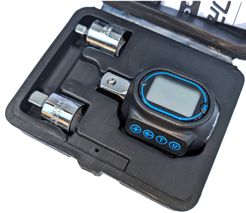 Elektronischer Drehmoment Adapter Digital 20-200Nm für Ratsche 1/2 1/4 3/8 Zoll