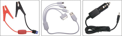 YATO YT-83080 Akku Ladegerät Starthilfe PowerBank JumpStart Funktion 7500mAh