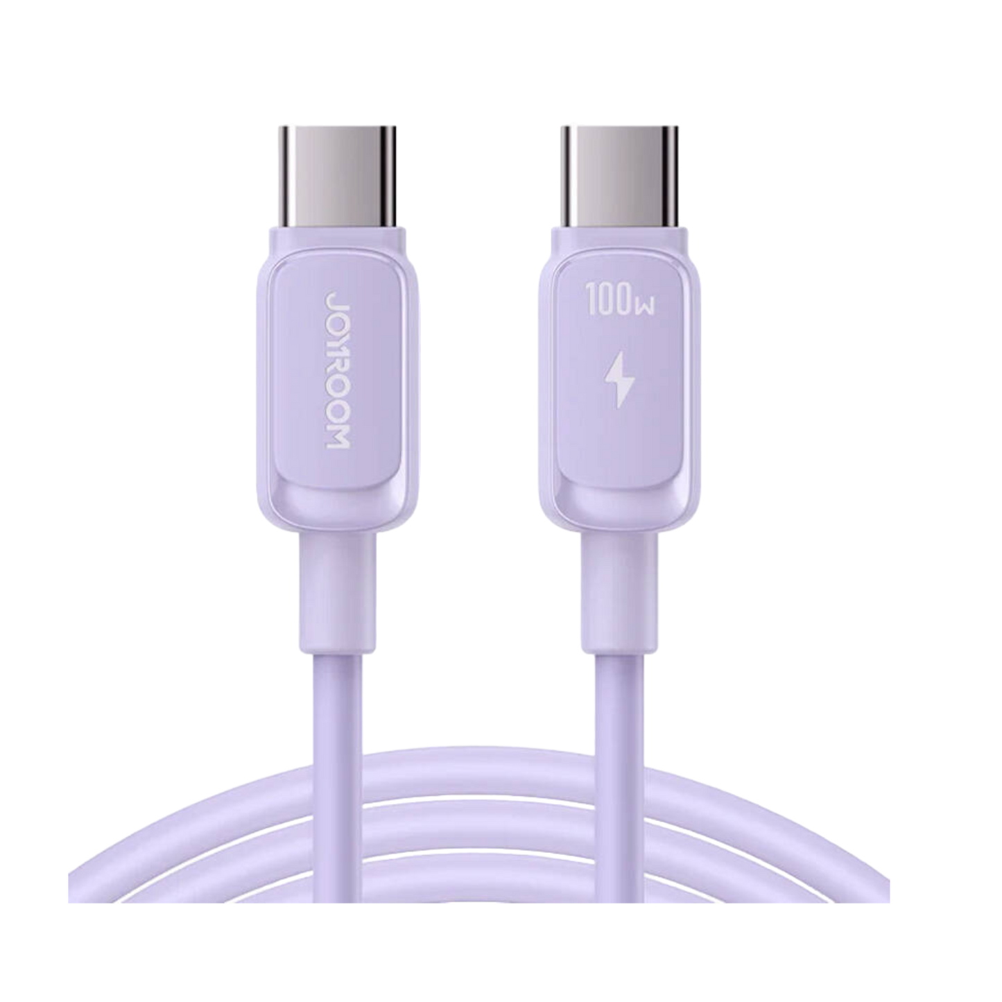 USB C Kabel 100W Universell 1.2m Ladekabel 480Mbps Datenübertragung Lila Joyroom