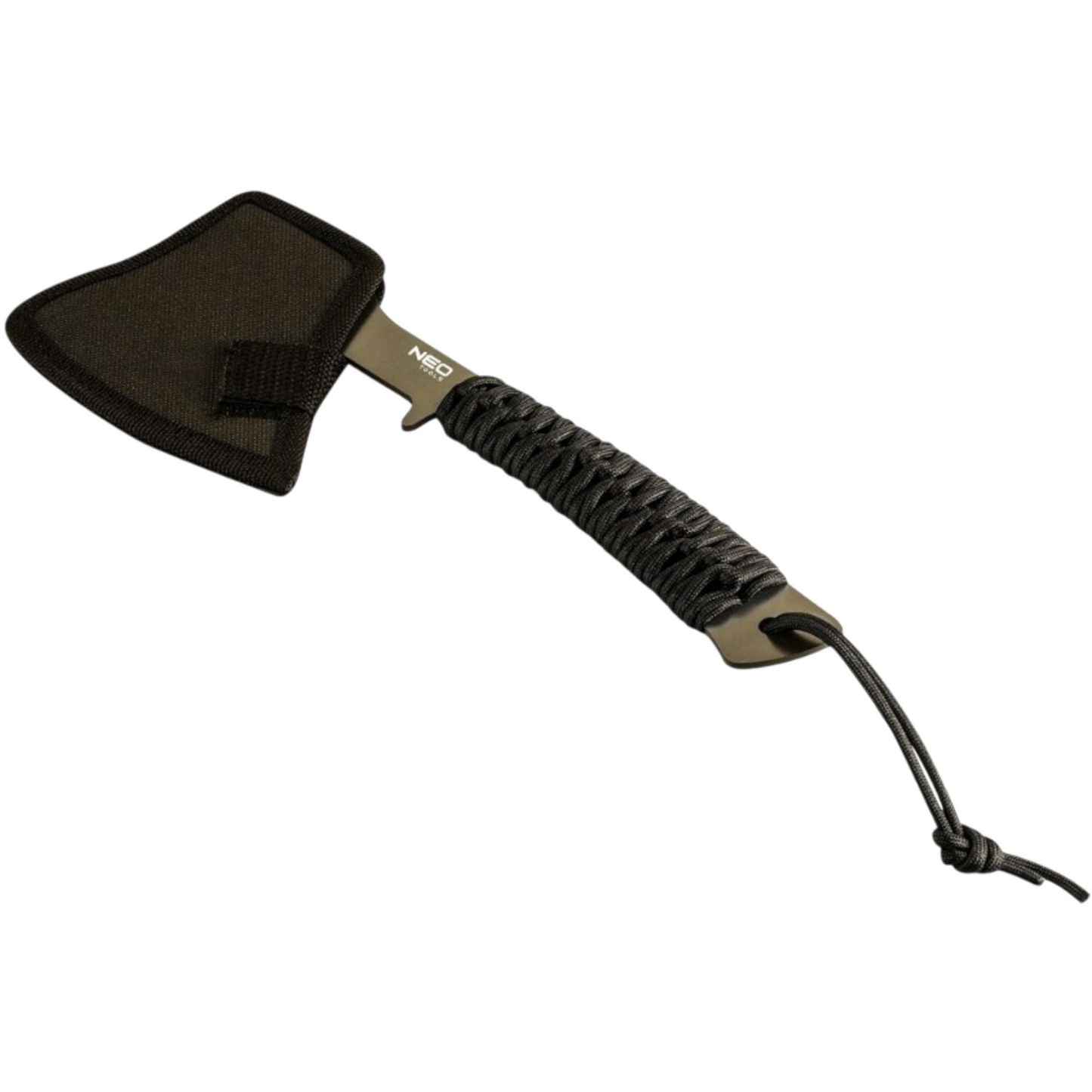 Axt Beil 26cm Outdoor Camping Zelten Lagerfeuer Holster Mini XS Klein Edelstahl