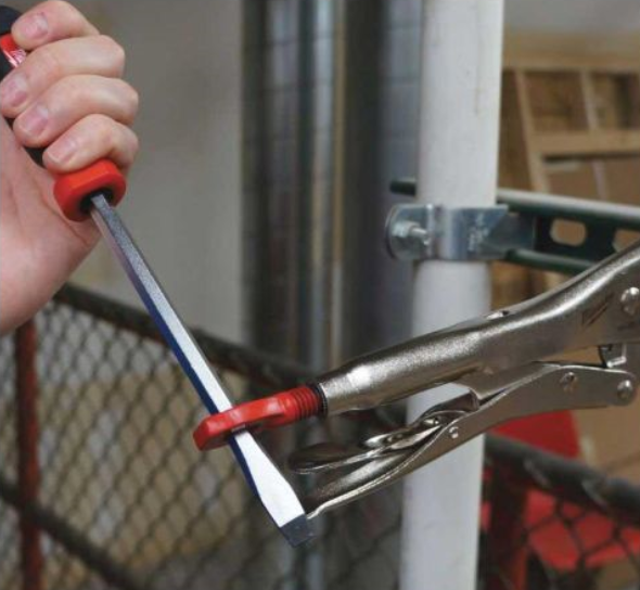 MILWAUKEE Feststellzange Schweisszange Klemmzange festellbar Rohrzange 23cm 9"