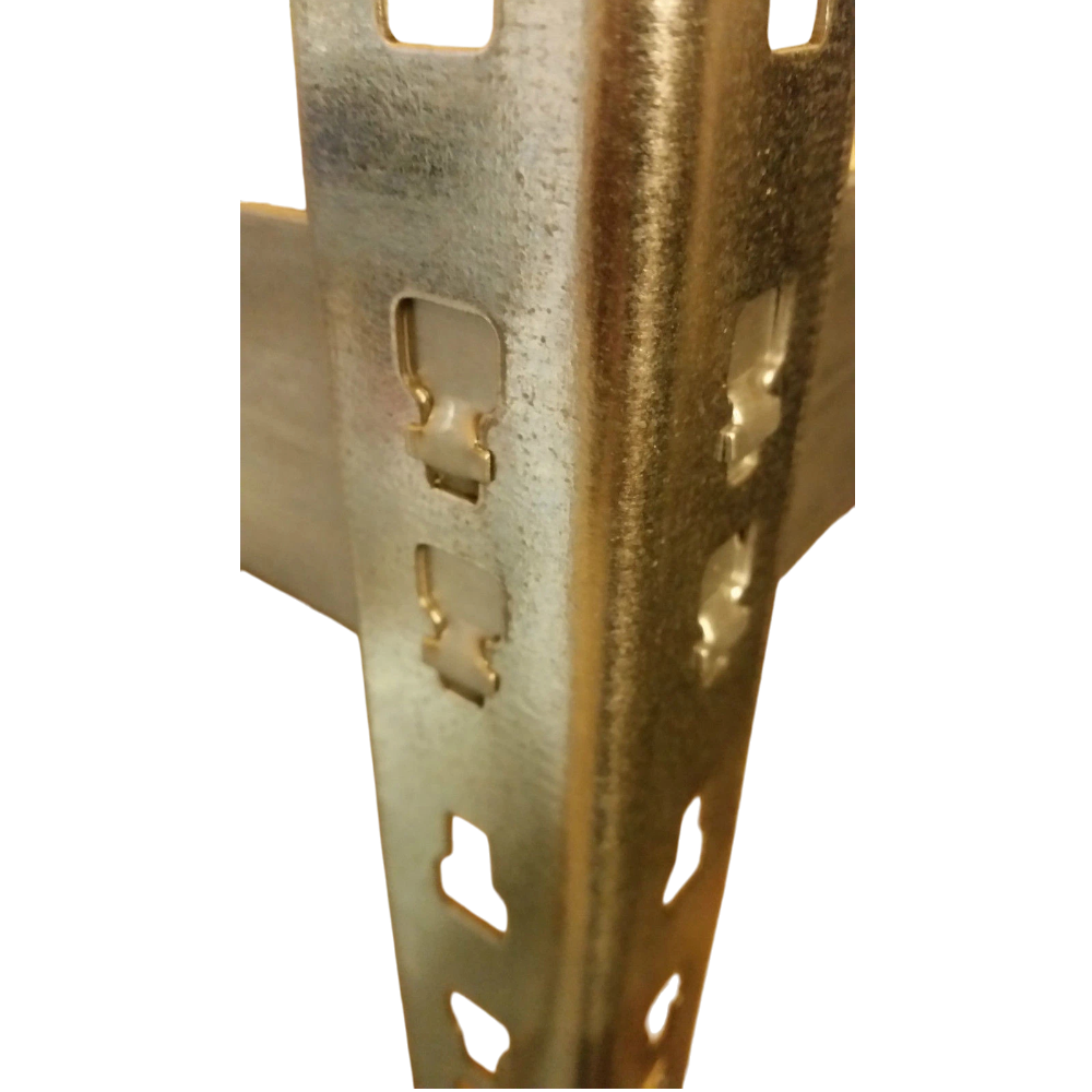 Schwerlast-Steck-Regal 5 Holzböden Fächer 175kg Werkstatt Keller Lager 180x90x40