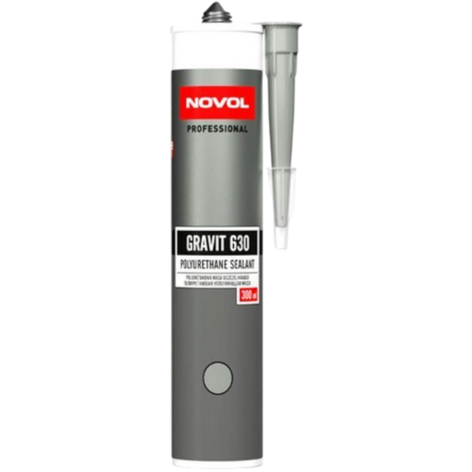 Novol Gravit Karosserie Dichtmasse 300ml GRAU Karrosseriekleber PU-Versiegelung
