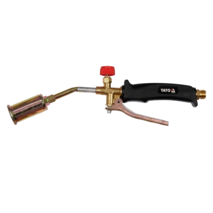 Gasbrenner 18 kW 1289 g/h Lötgerät Gaslötgerät 370mm Abflammgerät mit Adapter