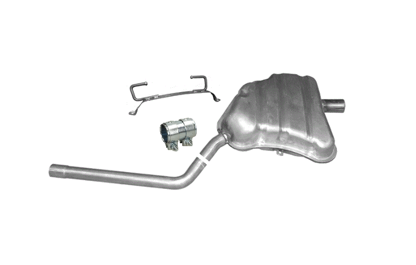 Final silencer Endpuff exhaust back for BMW Mini One R50 R52 R53 90PS 66KW