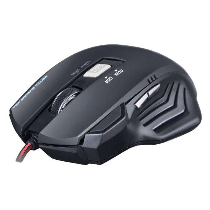 Punisher Gaming Mouse 2 Ergonomisch Spieler Maus LED Rebeltec Schwarz