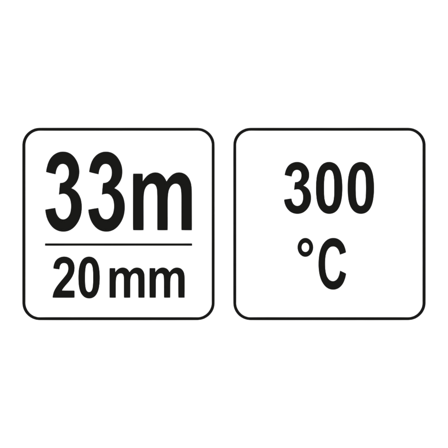 33m 20mm Polyimid 300°C Hitzebeständiges Klebeband Kapton Tape Kupferfarbend