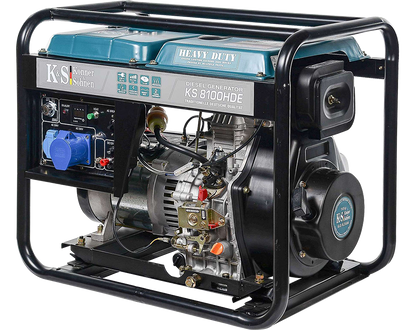 KS8100HDE Notstromaggregat 230V 32A Diesel Stromgenerator Notstromerzeuger 6.5kW