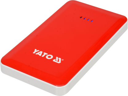 YATO YT-83080 Akku Ladegerät Starthilfe PowerBank JumpStart Funktion 7500mAh