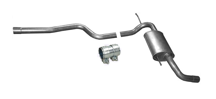 Endschalldämpfer Endtopf Auspuff Abgasanlage für BMW F30 F31 F80 316d 318d 320d