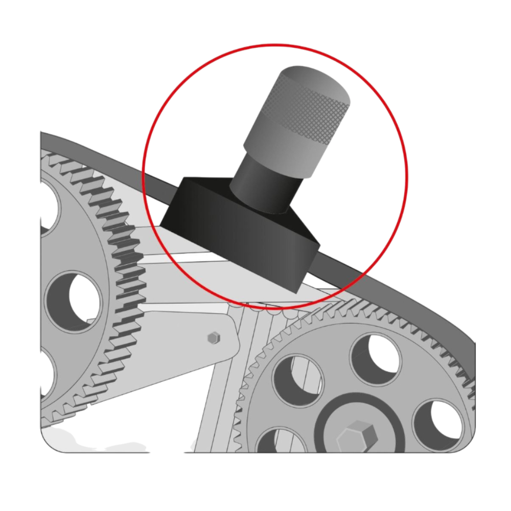 Prüfgerät Spannungsregler Zahnriemen Zahnriemenspannung Spannungsprüfer 380g