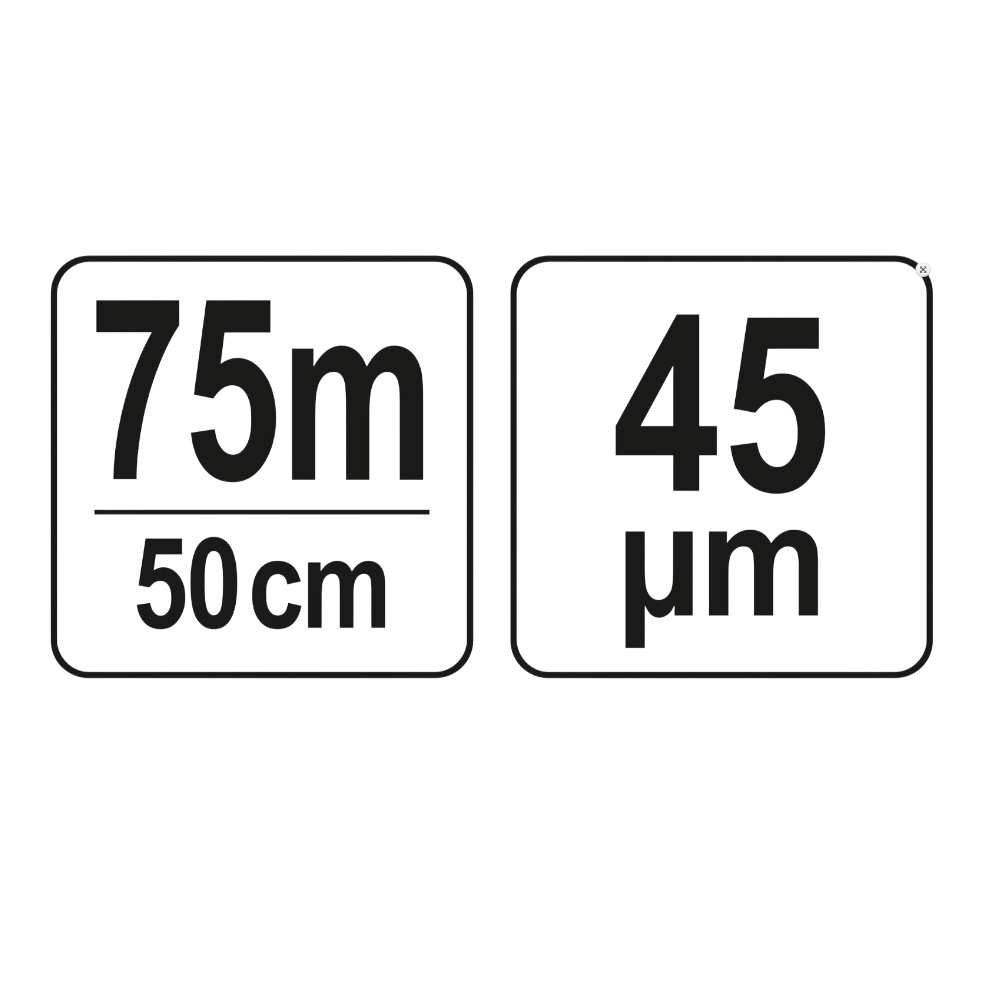 Schutzfolie selbstklebend transparent 50cm/75m Karrosserieschutz Glasschutzfolie