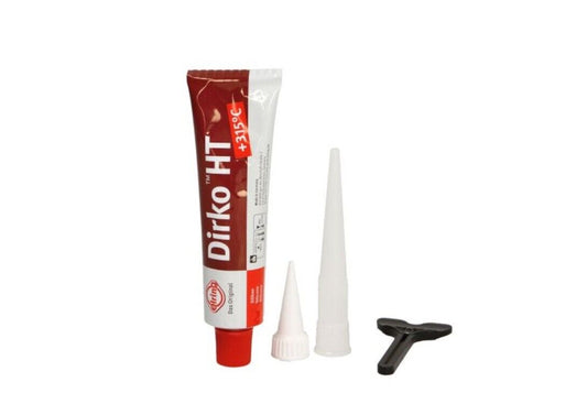 Elring 705707 Dirko HT elastische Universal Dichtmasse Abdichtung 70 Silikon Rot