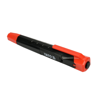 Yato YT-72982 Bremsflüssigkeitstester mit LED-Anzeige und Batteriebetrieb
