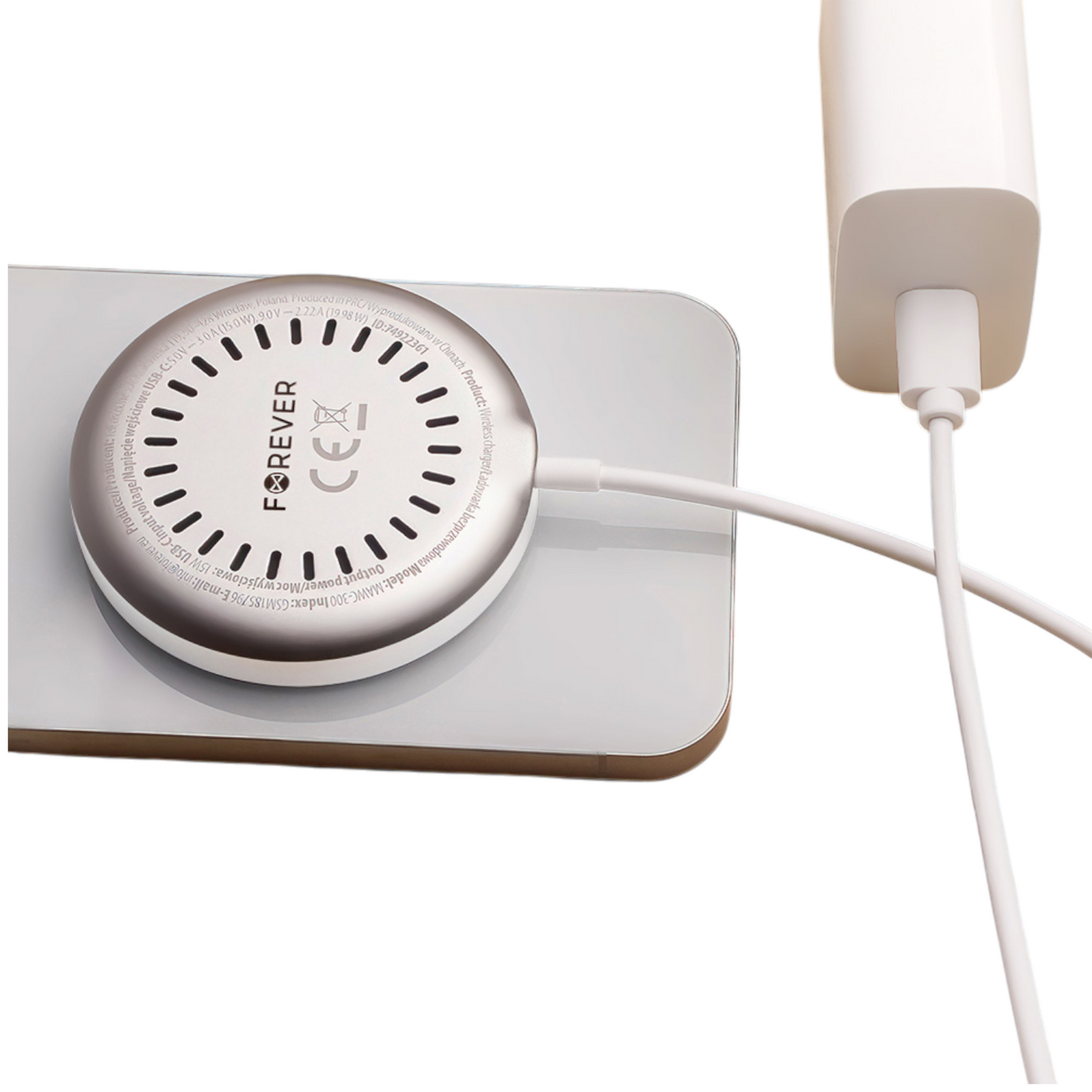 Wireless Charger 15W Universal Induktion Ladegerät Station für Samsung IPhone 3A