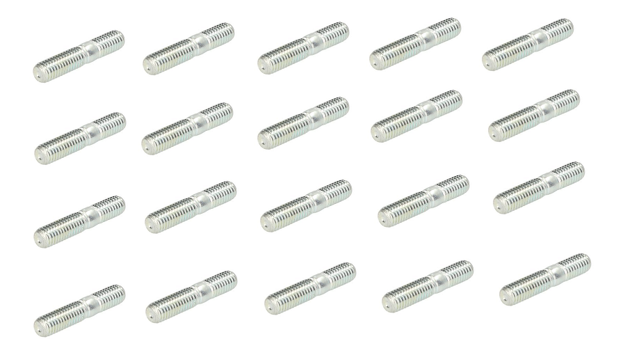 20 Stehbolzen M8x1,25 39mm Abgasanlage für Opel Ascona Astra Omega Zafira Vectra