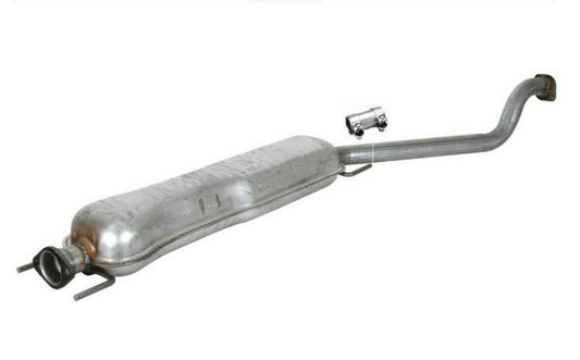 Middle silencer mid -puff exhaust center opel astra g 2.0 16V turbo opc