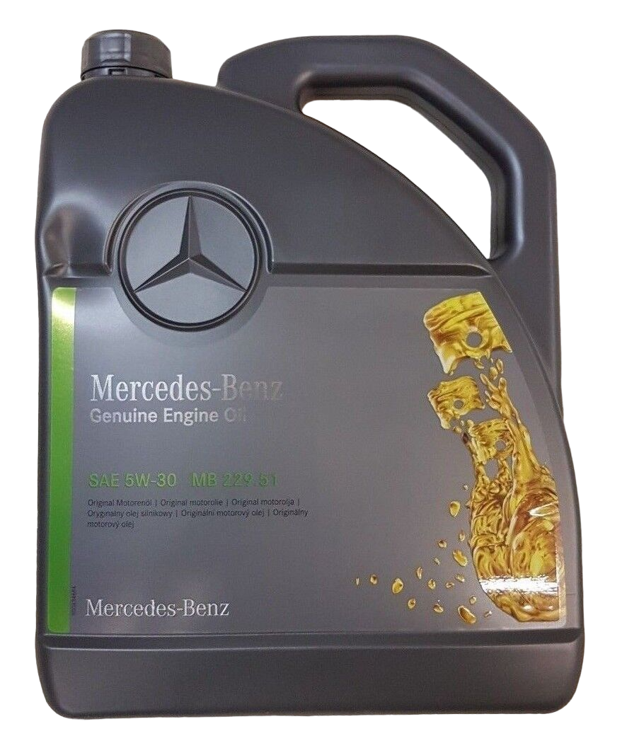 5L ORIGINAL OE 5W30 MERCEDES SYNTHETIC MOTOR OIL 229.51 A000989940213ALEE