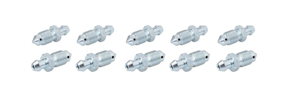10x Entlüftungsschraube Bremssattel Entlüfternippel Ventil Universal 30mm M10x1