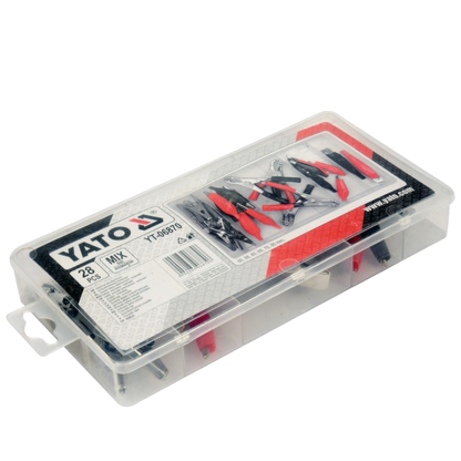 Krokodilklemmen elektrisch Krokoklemmen Mix Sortiment 28tlg. Autobatterie
